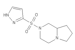 2-(1H-pyrazol-3-ylsulfonyl)-3,4,6,7,8,8a-hexahydro-1H-pyrrolo[1,2-a]pyrazine