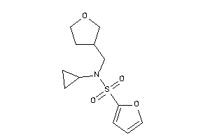 N-cyclopropyl-N-(tetrahydrofuran-3-ylmethyl)furan-2-sulfonamide