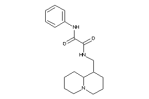 N'-phenyl-N-(quinolizidin-1-ylmethyl)oxamide