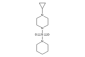 1-cyclopropyl-4-piperidinosulfonyl-piperazine