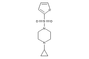 1-cyclopropyl-4-(2-furylsulfonyl)piperazine