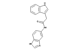 N-(1H-benzimidazol-5-yl)-2-(1H-indol-3-yl)acetamide