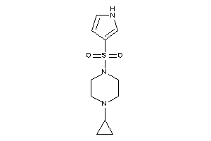 1-cyclopropyl-4-(1H-pyrrol-3-ylsulfonyl)piperazine