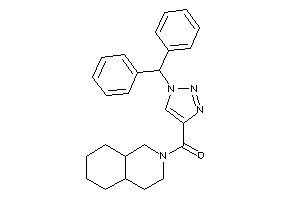 3,4,4a,5,6,7,8,8a-octahydro-1H-isoquinolin-2-yl-(1-benzhydryltriazol-4-yl)methanone