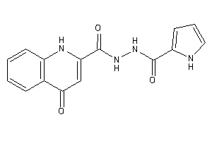 4-keto-N'-(1H-pyrrole-2-carbonyl)-1H-quinoline-2-carbohydrazide