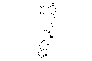 N-(1H-benzimidazol-5-yl)-4-(1H-indol-3-yl)butyramide