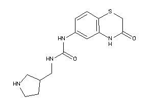 1-(3-keto-4H-1,4-benzothiazin-6-yl)-3-(pyrrolidin-3-ylmethyl)urea