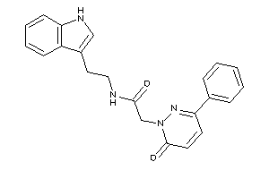 N-[2-(1H-indol-3-yl)ethyl]-2-(6-keto-3-phenyl-pyridazin-1-yl)acetamide