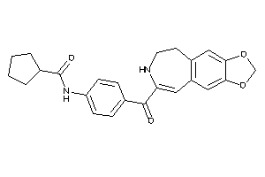 Image of N-[4-(BLAHcarbonyl)phenyl]cyclopentanecarboxamide