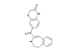 7-(2,3-dihydro-1H-3-benzazepine-4-carbonyl)-4H-1,4-benzoxazin-3-one