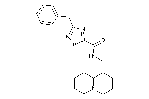3-benzyl-N-(quinolizidin-1-ylmethyl)-1,2,4-oxadiazole-5-carboxamide