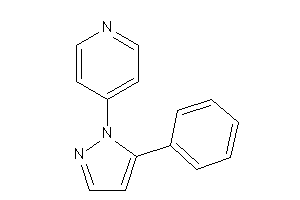 4-(5-phenylpyrazol-1-yl)pyridine