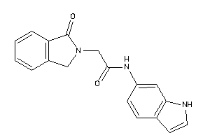 Image of N-(1H-indol-6-yl)-2-(1-ketoisoindolin-2-yl)acetamide