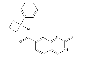 N-(1-phenylcyclobutyl)-2-thioxo-3H-quinazoline-7-carboxamide