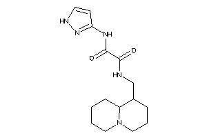 N'-(1H-pyrazol-3-yl)-N-(quinolizidin-1-ylmethyl)oxamide