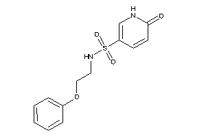 Image of 6-keto-N-(2-phenoxyethyl)-1H-pyridine-3-sulfonamide