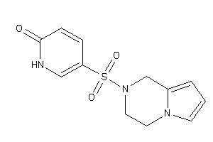 5-(3,4-dihydro-1H-pyrrolo[1,2-a]pyrazin-2-ylsulfonyl)-2-pyridone