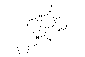 Image of 1-keto-N-(tetrahydrofurfuryl)spiro[2,4-dihydroisoquinoline-3,1'-cyclohexane]-4-carboxamide