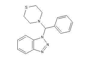 4-[benzotriazol-1-yl(phenyl)methyl]thiomorpholine