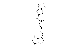 N-indan-2-yl-5-(2-keto-1,3,3a,4,6,6a-hexahydrothieno[3,4-d]imidazol-4-yl)valeramide