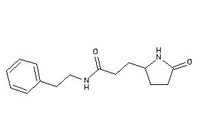 3-(5-ketopyrrolidin-2-yl)-N-phenethyl-propionamide