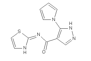 5-pyrrol-1-yl-N-(4-thiazolin-2-ylidene)-1H-pyrazole-4-carboxamide