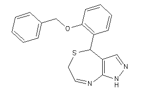 4-(2-benzoxyphenyl)-4,6-dihydro-1H-pyrazolo[3,4-e][1,4]thiazepine