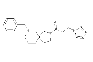1-(7-benzyl-3,7-diazaspiro[4.5]decan-3-yl)-3-(tetrazol-1-yl)propan-1-one