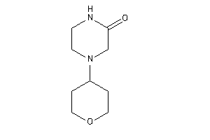 4-tetrahydropyran-4-ylpiperazin-2-one