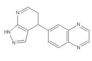 6-(4,5-dihydro-1H-pyrazolo[3,4-b]pyridin-4-yl)quinoxaline