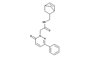 N-(5-bicyclo[2.2.1]hept-2-enylmethyl)-2-(6-keto-3-phenyl-pyridazin-1-yl)acetamide