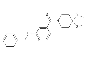 (2-benzoxy-4-pyridyl)-(1,4-dioxa-8-azaspiro[4.5]decan-8-yl)methanone