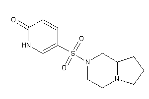 5-(3,4,6,7,8,8a-hexahydro-1H-pyrrolo[1,2-a]pyrazin-2-ylsulfonyl)-2-pyridone