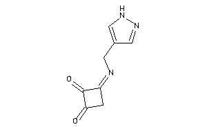 Image of 3-(1H-pyrazol-4-ylmethylimino)cyclobutane-1,2-quinone
