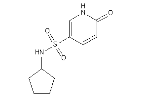 N-cyclopentyl-6-keto-1H-pyridine-3-sulfonamide
