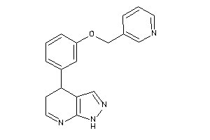 4-[3-(3-pyridylmethoxy)phenyl]-4,5-dihydro-1H-pyrazolo[3,4-b]pyridine