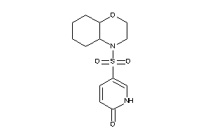 5-(2,3,4a,5,6,7,8,8a-octahydrobenzo[b][1,4]oxazin-4-ylsulfonyl)-2-pyridone