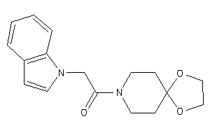 1-(1,4-dioxa-8-azaspiro[4.5]decan-8-yl)-2-indol-1-yl-ethanone