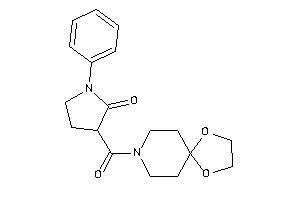 3-(1,4-dioxa-8-azaspiro[4.5]decane-8-carbonyl)-1-phenyl-2-pyrrolidone