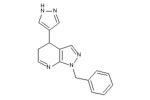 1-benzyl-4-(1H-pyrazol-4-yl)-4,5-dihydropyrazolo[3,4-b]pyridine