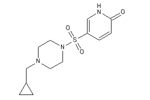 5-[4-(cyclopropylmethyl)piperazino]sulfonyl-2-pyridone