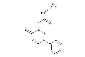 N-cyclopropyl-2-(6-keto-3-phenyl-pyridazin-1-yl)acetamide