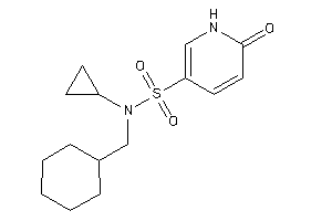 N-(cyclohexylmethyl)-N-cyclopropyl-6-keto-1H-pyridine-3-sulfonamide