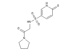 6-keto-N-(2-keto-2-pyrrolidino-ethyl)-1H-pyridine-3-sulfonamide