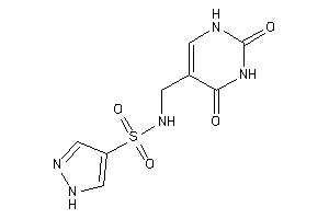 N-[(2,4-diketo-1H-pyrimidin-5-yl)methyl]-1H-pyrazole-4-sulfonamide