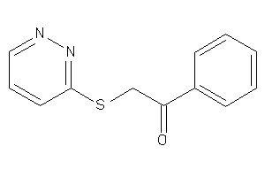 1-phenyl-2-(pyridazin-3-ylthio)ethanone