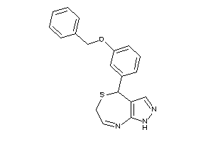 4-(3-benzoxyphenyl)-4,6-dihydro-1H-pyrazolo[3,4-e][1,4]thiazepine