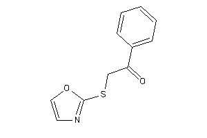 2-(oxazol-2-ylthio)-1-phenyl-ethanone