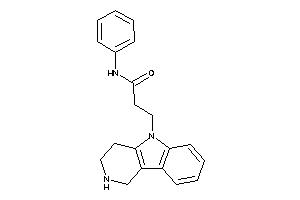 N-phenyl-3-(1,2,3,4-tetrahydropyrido[4,3-b]indol-5-yl)propionamide