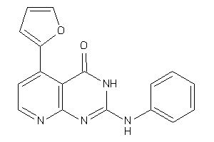 Image of 2-anilino-5-(2-furyl)-3H-pyrido[2,3-d]pyrimidin-4-one